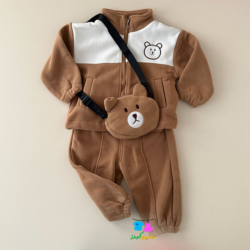 ست سوییشرت شلوار تدی پسرانه- ست سوییشرت شلوار عروسکی پسرانه- ست خارجی پسرانه- ست سوییشرت شلوار گرم پسرانه- ست با کیفیت