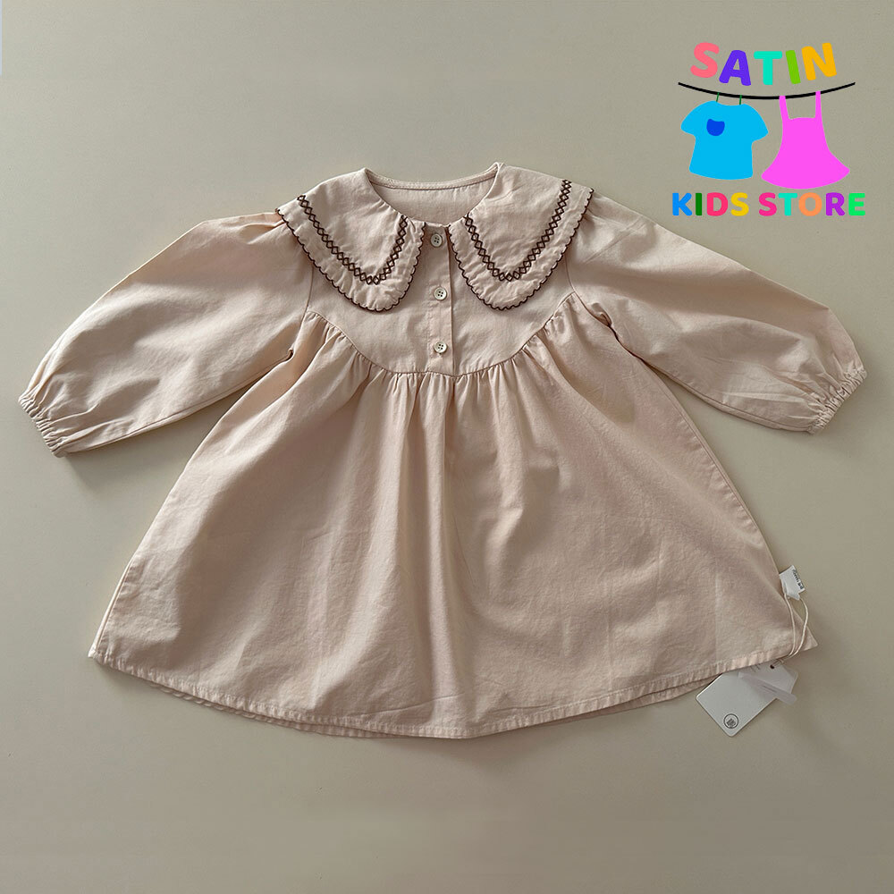 پیراهن چین دار دخترانه- رنگ سال- پیراهن کیوت دخترانه- استایل شیک دخترانه- نود- لباس کیوت دخترانه- لباس عید- لباس مهمانی