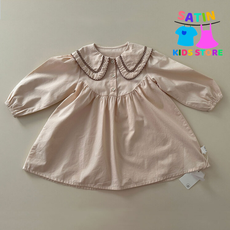 پیراهن چین دار دخترانه- رنگ سال- پیراهن کیوت دخترانه- استایل شیک دخترانه- نود- لباس کیوت دخترانه- لباس عید- لباس مهمانی