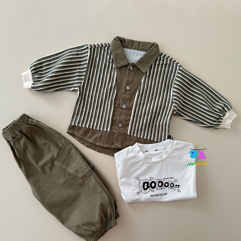 ست پسرانه- کت و شلوار پسرانه- ست سه تکه پسرانه- لباس عید پسرانه- استایل خاص پسرانه- کت و شلوار کژوال پسرانه- شیک ترین