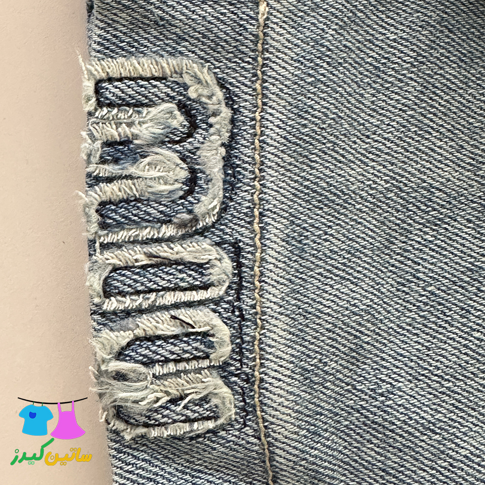 شلوار جین دخترانه- شلوار جین خاص دخترانه- ترندترین شلوار جین دخترانه- شلوار جین برند دخترانه- شلوار میو میو- استایل خاص