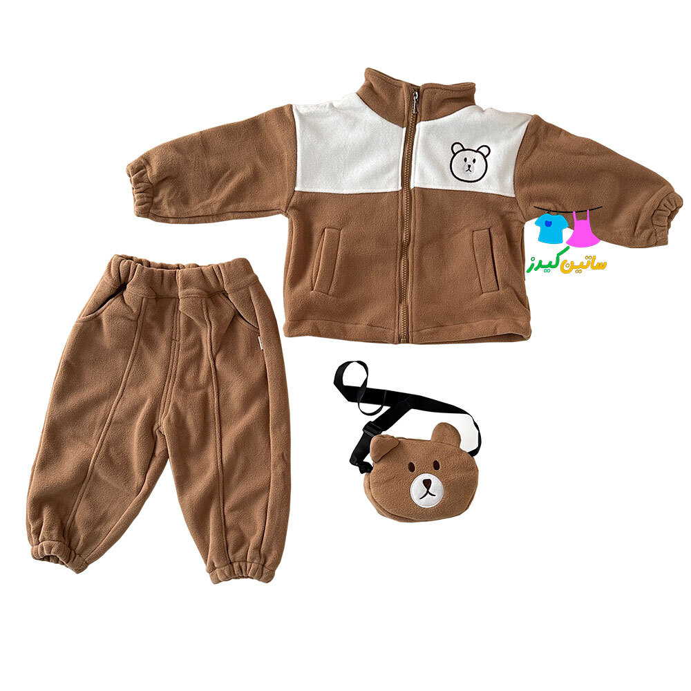 ست سوییشرت شلوار تدی پسرانه- ست سوییشرت شلوار عروسکی پسرانه- ست خارجی پسرانه- ست سوییشرت شلوار گرم پسرانه- ست با کیفیت