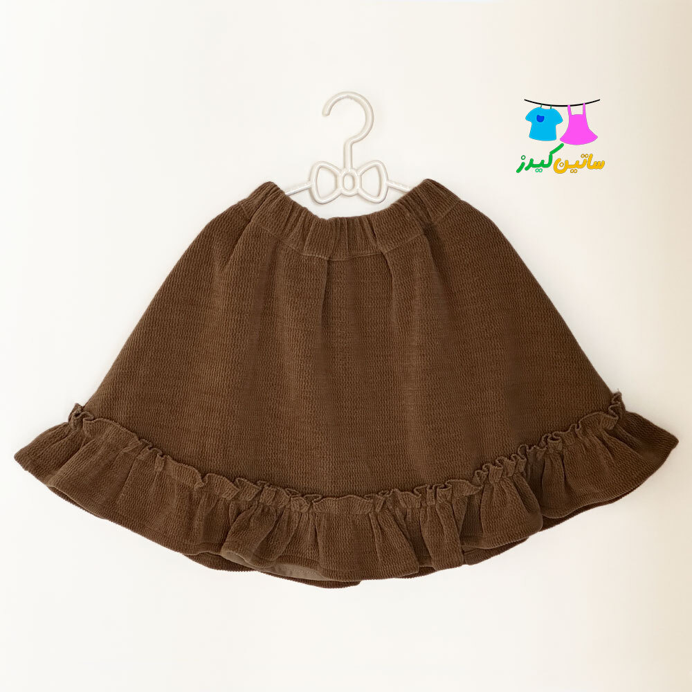  دامن چین دار دخترانه مخمل- دامن چین چینی- دامن کیوت دخترانه- رنگ سال- استایل خاص دخترانه- دامن کلوش- دامن پفی خوشگل دختر 