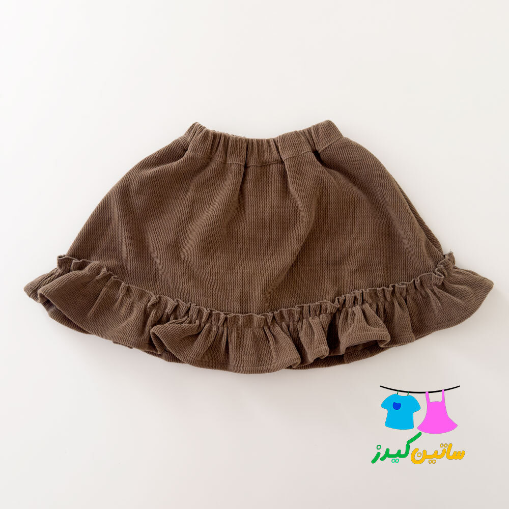  دامن چین دار دخترانه مخمل- دامن چین چینی- دامن کیوت دخترانه- رنگ سال- استایل خاص دخترانه- دامن کلوش- دامن پفی خوشگل دختر 
