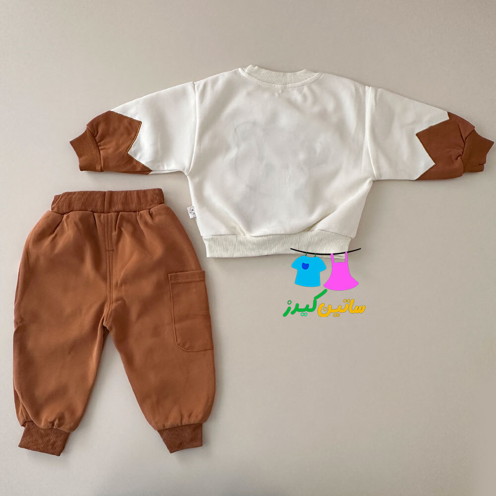  ست دورس و شلوار پسرانه- ست عروسکی پسرانه- ست تدی پسرانه- لباس راحتی پسرانه- لباس گرم پسرانه- لباس خارجی با کیفیت پسرانه 