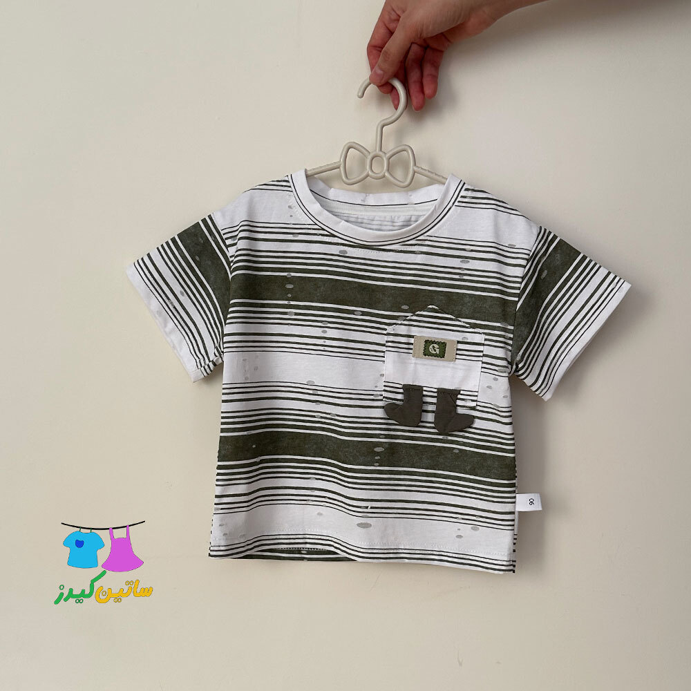 تیشرت پسرانه - تیشرت عروسک دار- تیشرت خاص- استایل کژوال- استایل خاص پسرانه- تیشرت متفاوت پنبه ای- تیشرت جنس خوب بچگانه-